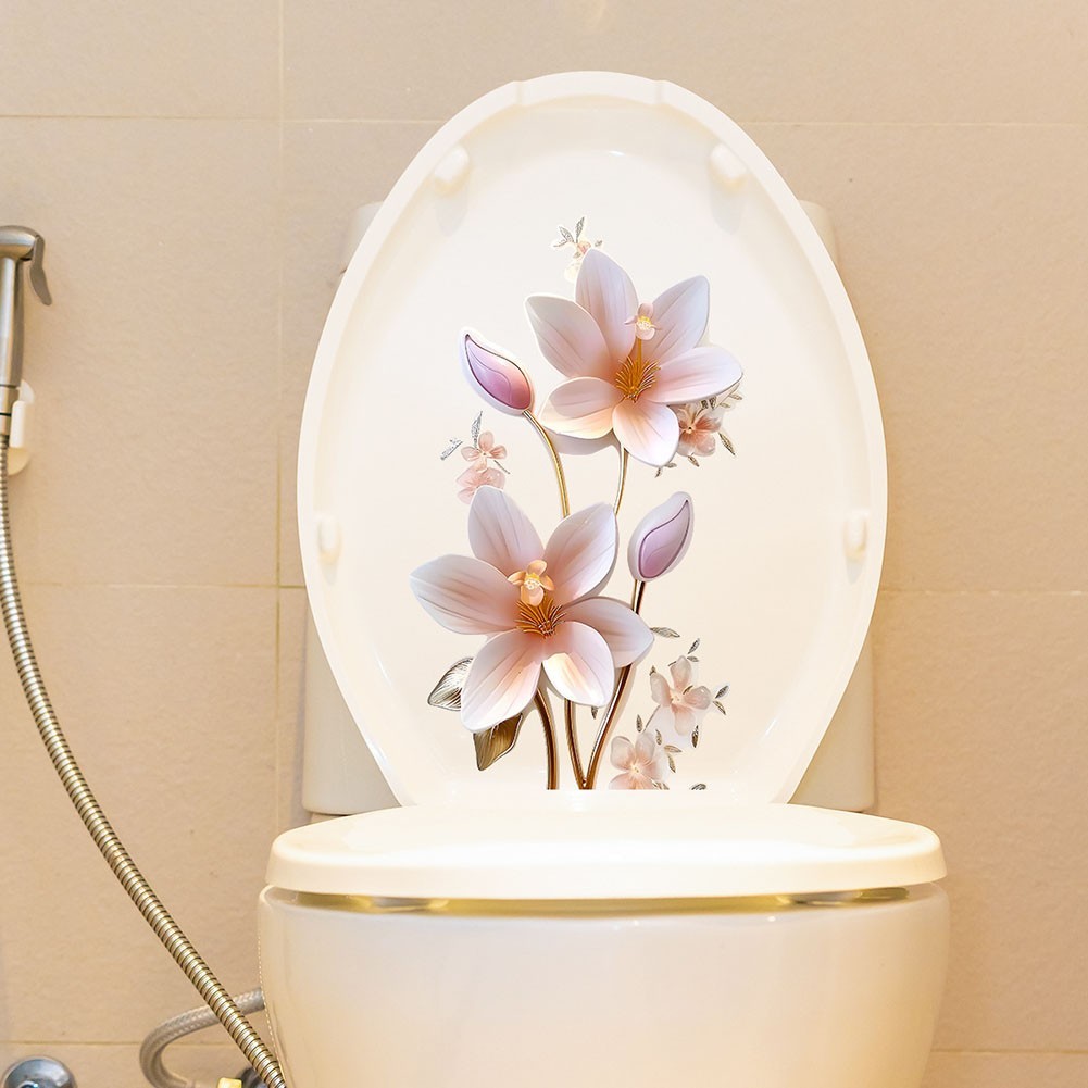 Vibrant and Stylish Wall Decor featuring 3D Floral Patterns Easy to Apply
