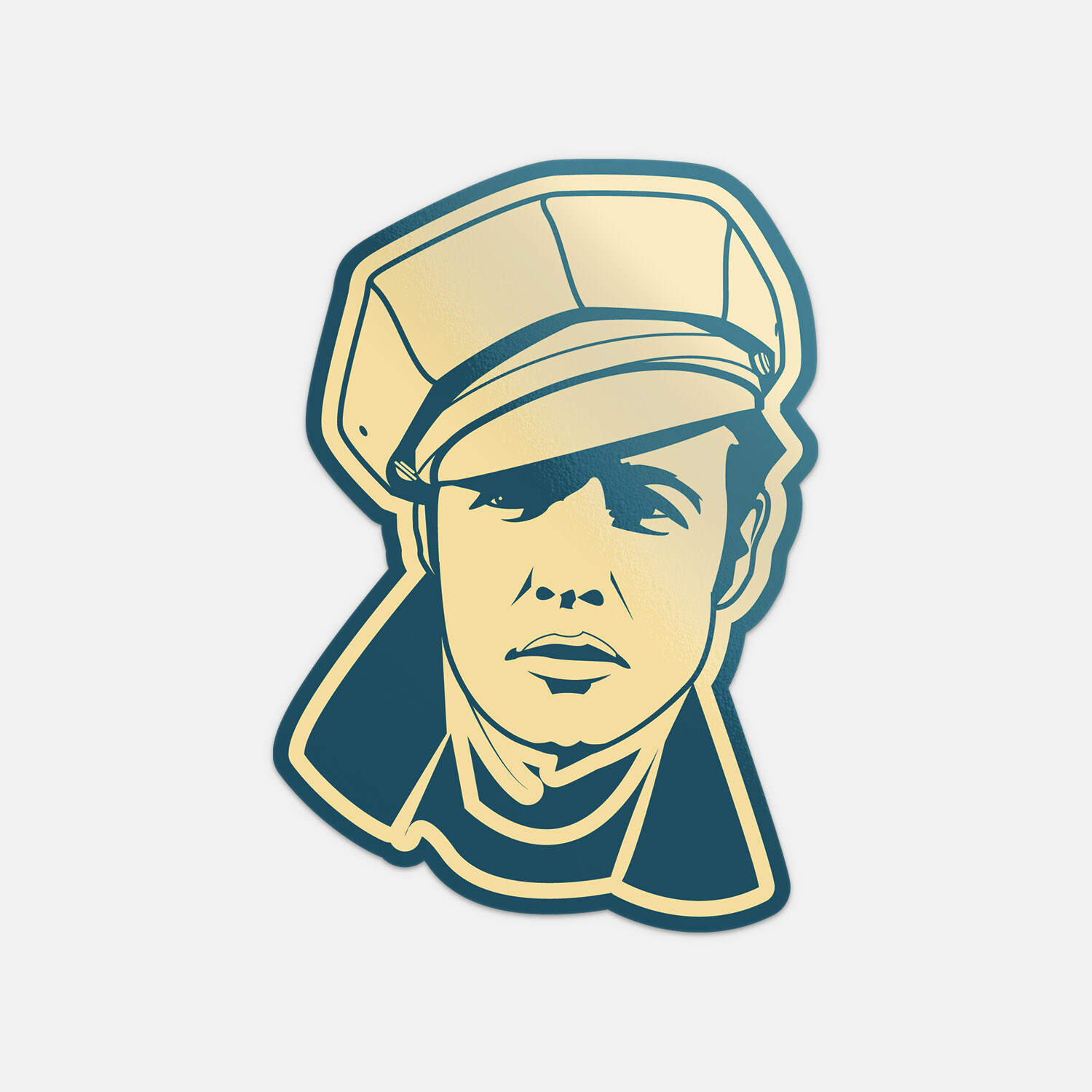 Marlon Brando Head Vinyl Sticker Decal
