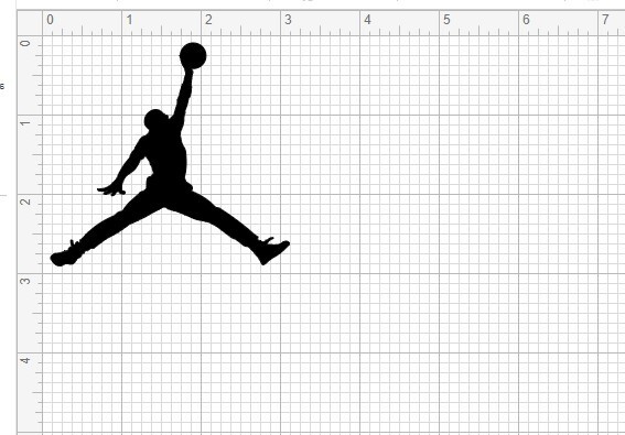 Michael Jordan Jumpman Sticker Decal 3×3, car, laptop, mug