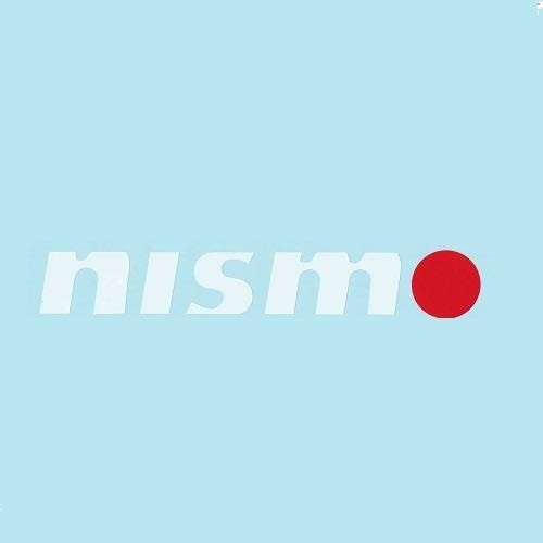 1 Piece Auto Car Vinyl Racing Decal Sticker for Nismo (New) White,red