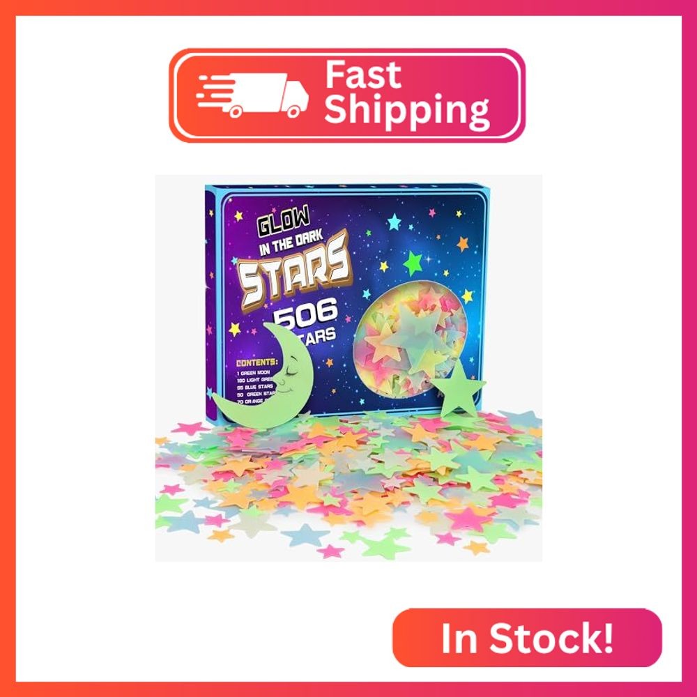 3D Glow in the Dark Stars Glow in the Dark Stars for Ceiling Plastic Ceiling Spa