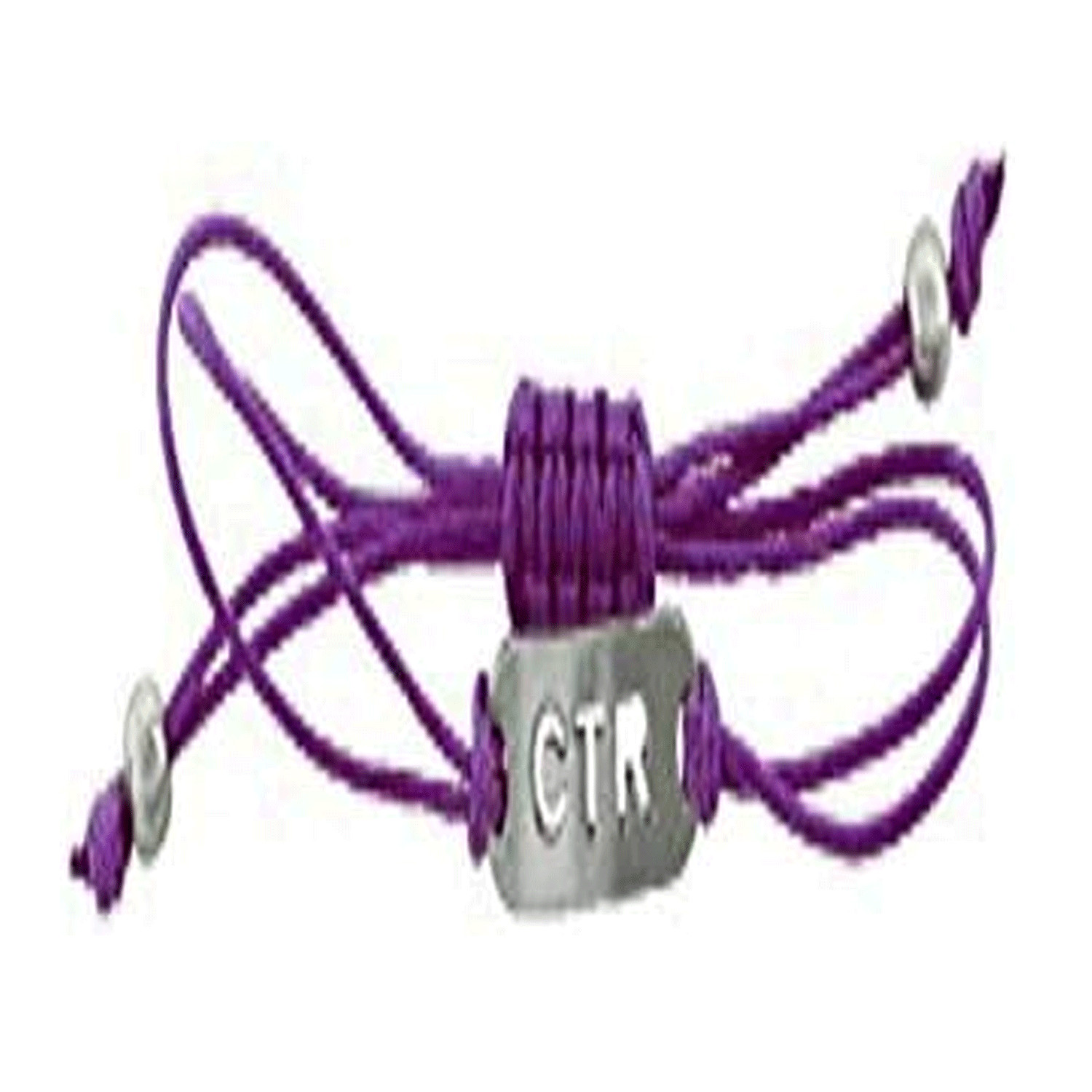 K15 – Bracelet (Purple) Mormon One Moment In Time LDS CTR