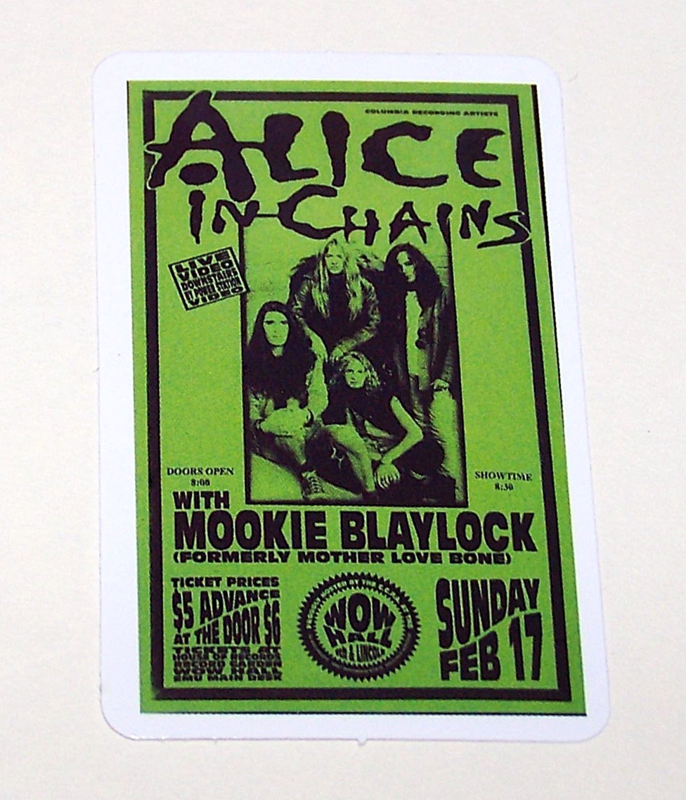 ALICE IN CHAINS – Die Cut Sticker Decal Music Band Rock Metal Seattle Grunge AIC