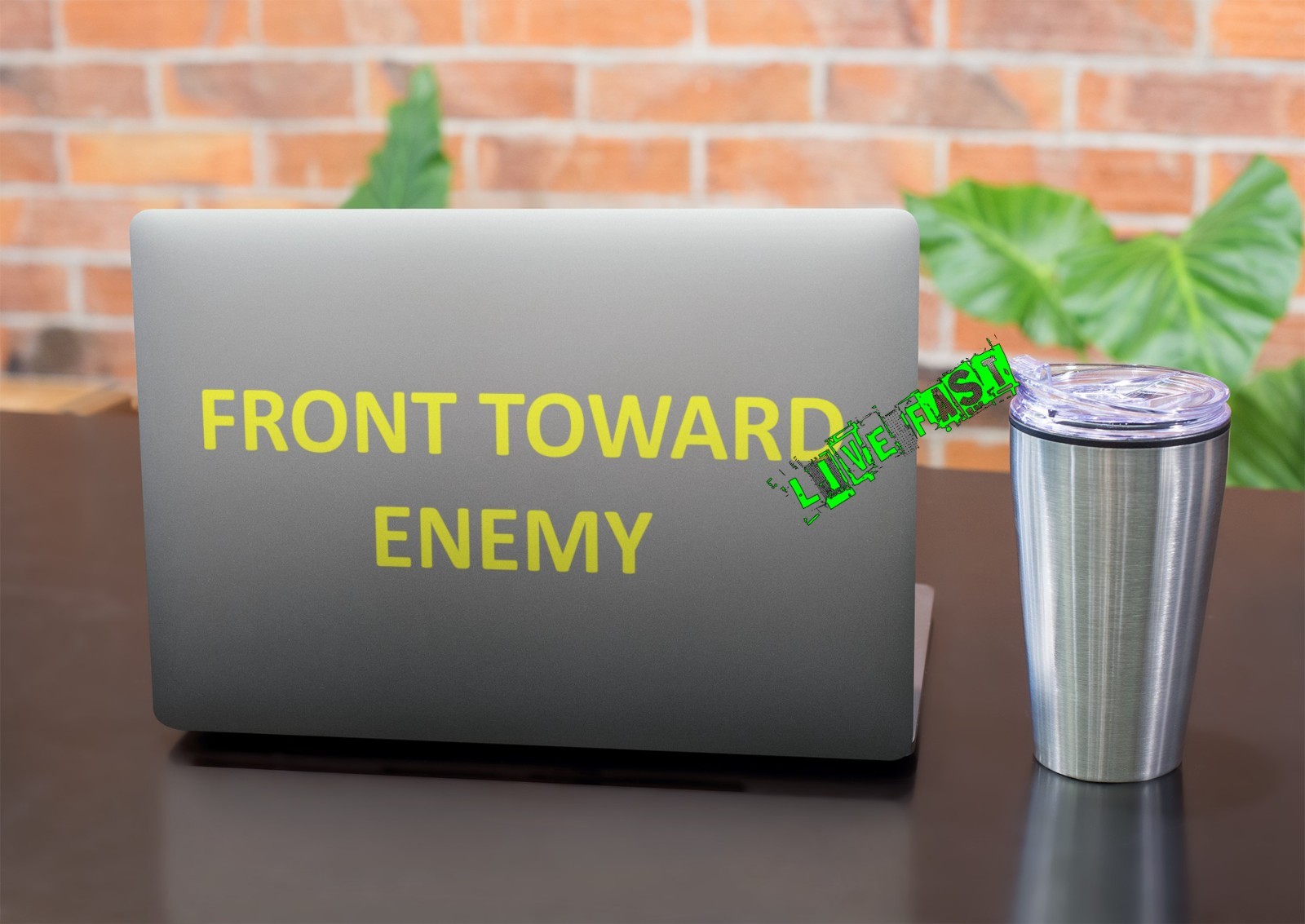 FRONT TOWARD ENEMY STICKER DECAL claymore combat veteran army military patriotic