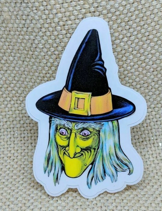 WITCH Vinyl Sticker 3" Fade Resistant