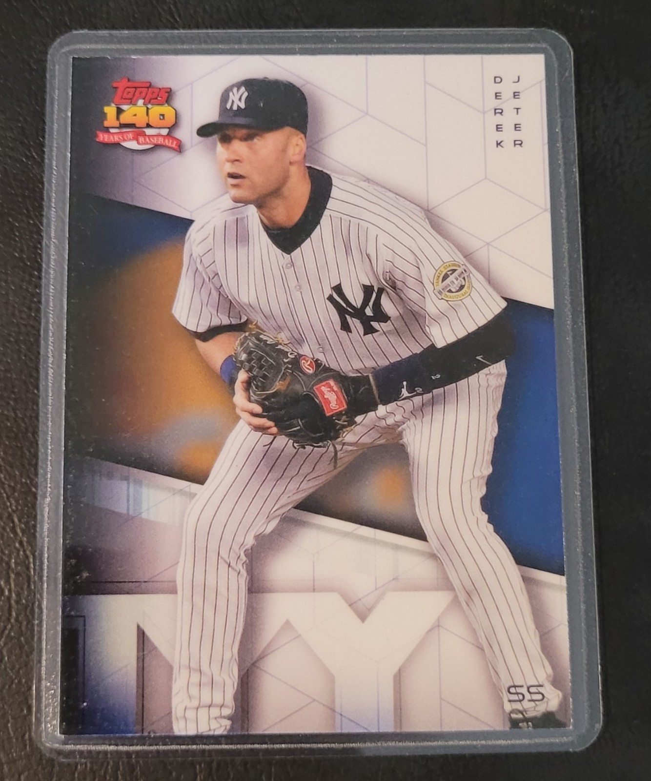 Derek Jeter HOF Baseball Card HOF Fridge/Locker/Cabinet Laminated Magnet Yankees