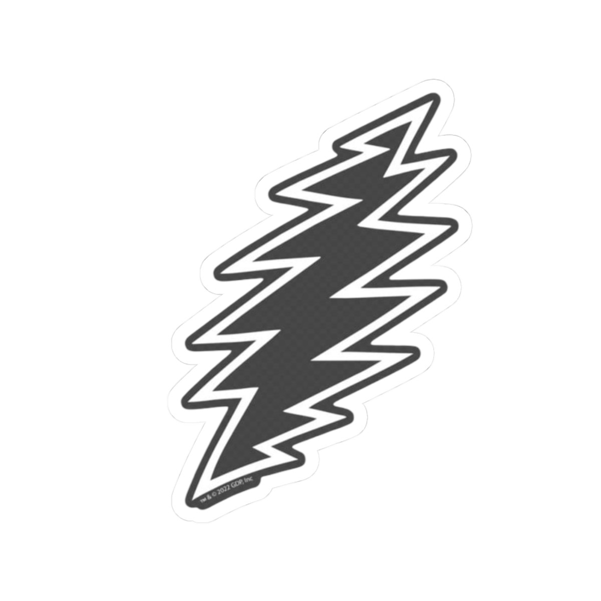 Grateful Dead 13 Point Lightning Bolt Stickers