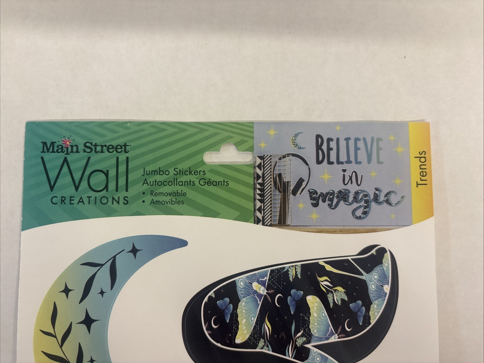 Main street wall creations wall stickers BELIVE IN MAGIC lot of 11