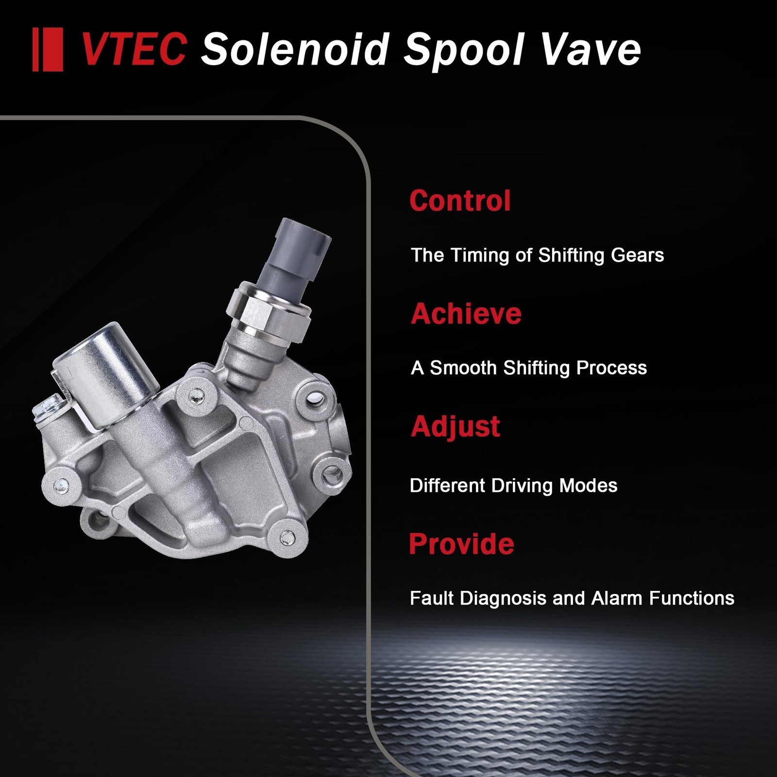 RLP VTEC Solenoid Engine Variable Valve Timing (VVT) Solenoid 918-078 Compati…