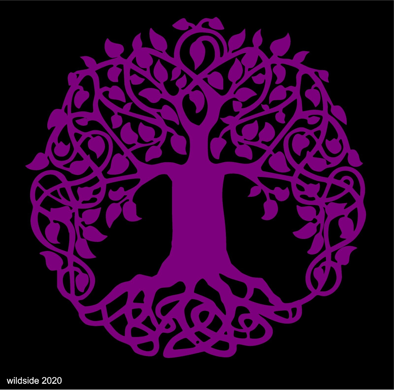 Tree Of Life Decal car window laptop altar vinyl sticker