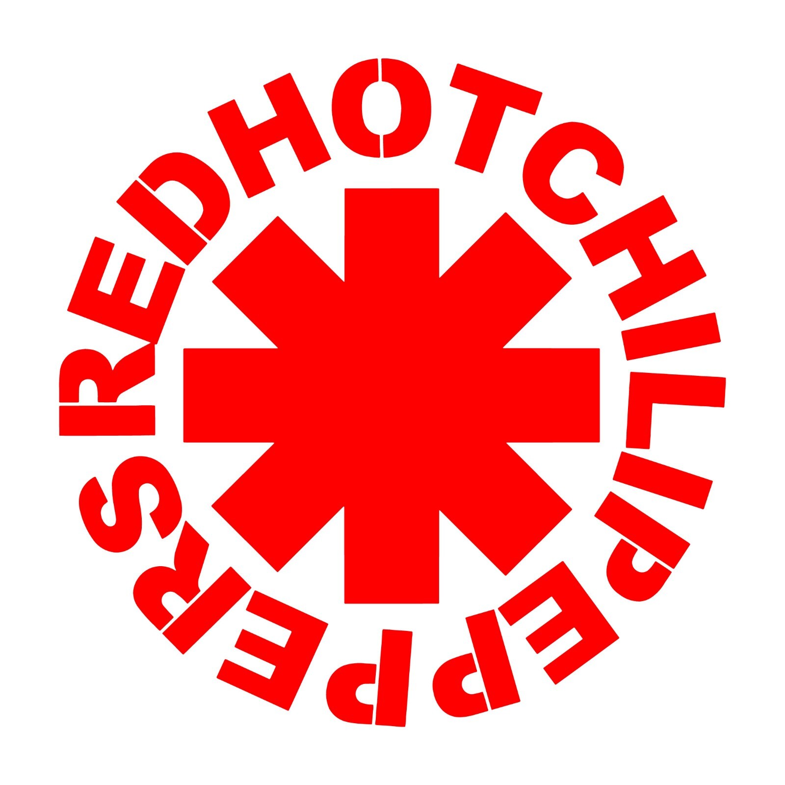 Red Hot Chili Peppers Vinyl Decal Car Window Laptop RHCP Sticker