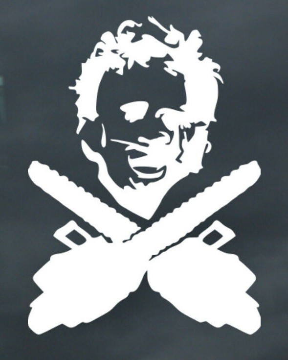 TEXAS CHAINSAW HORROR Vinyl Decal for Car Truck SUV Bumper Wall Decor