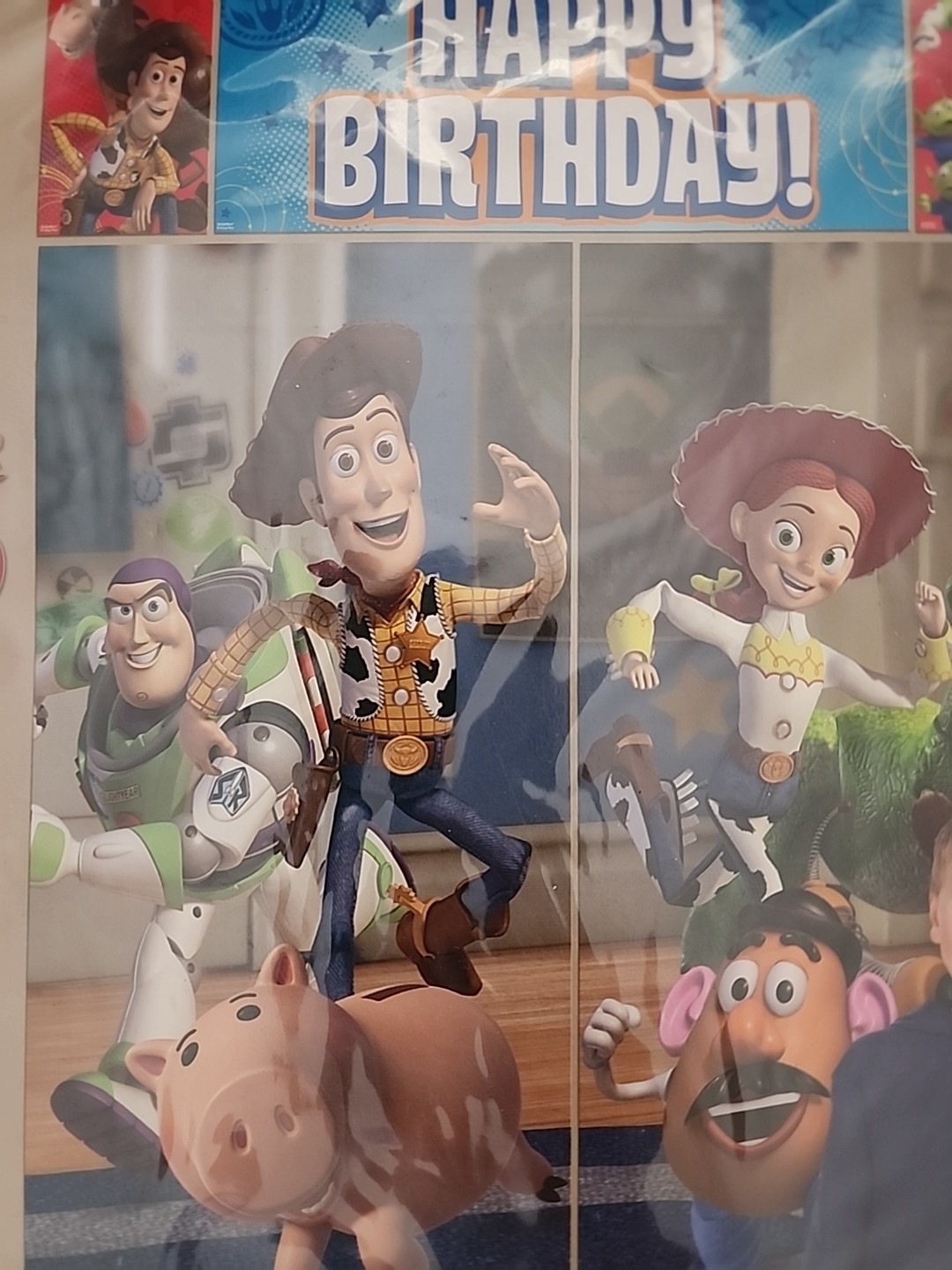 Disney Toy Story Birthday Party Wall Decorating Kit Scene Setters Giant 5-pc Set