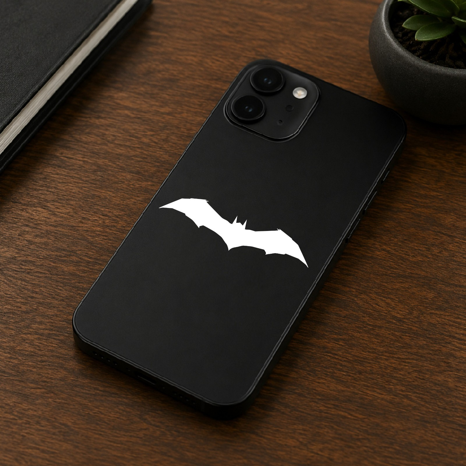 BAT Emblem die-cut decal sticker Logo emblem