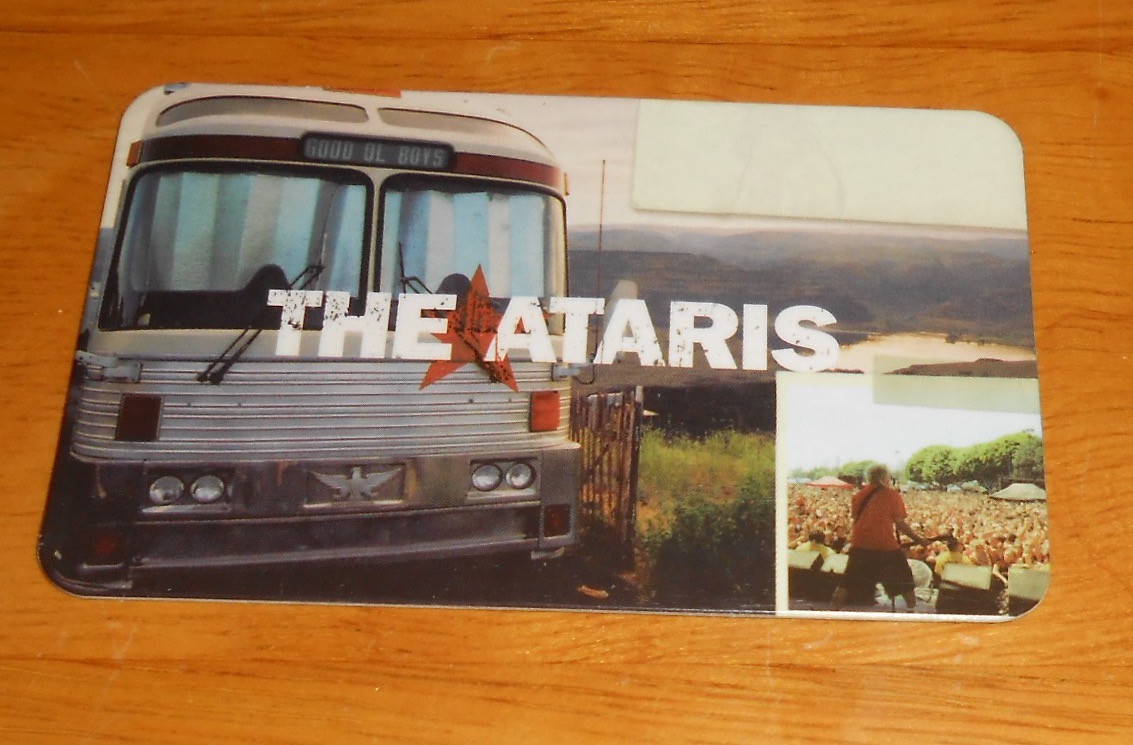 The Ataris So Long, Astoria Card Handbill Original Promo 3.5×2