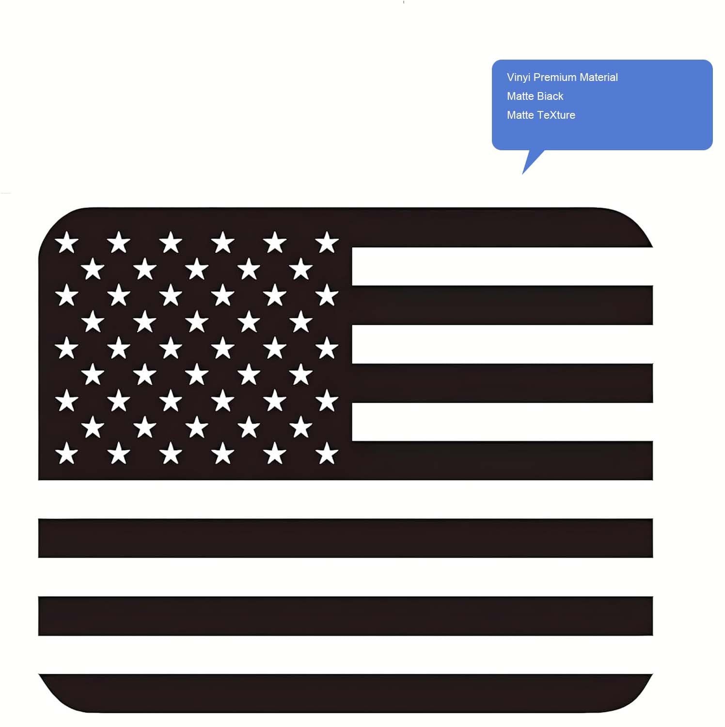 Rear Middle Window American Flag Decal for Ford F150 F250 F350 2015-2020 2021…