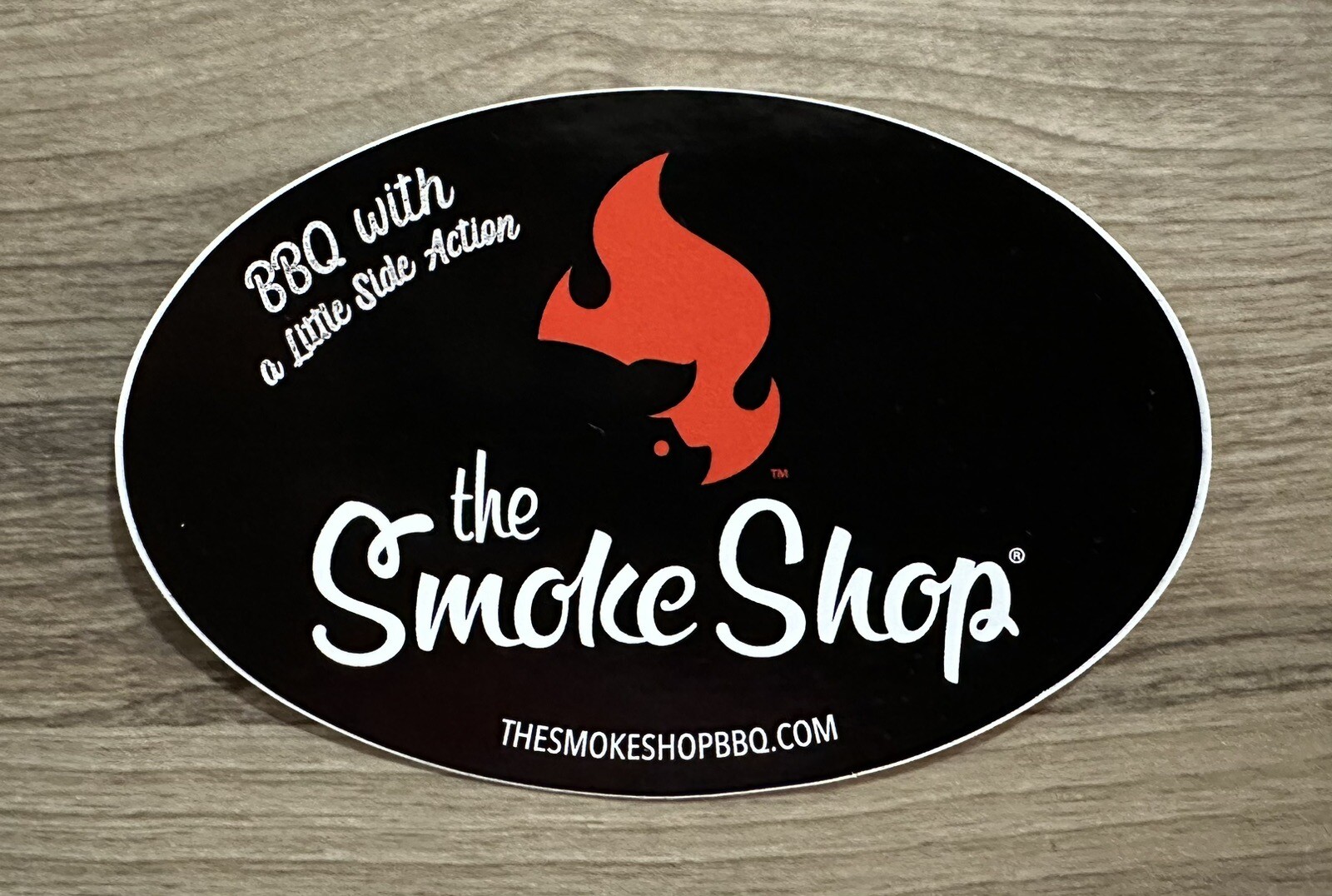 The Smoke Shop BBQ Sticker Decal Boston Cambridge Massachusetts Restaurant