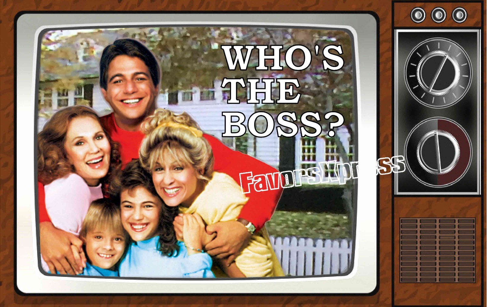 Who's the Boss Classic TV Show PHOTO MAGNET 4 X 2.5 INCHES
