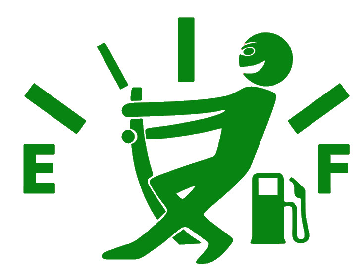 HOLD GAS GAUGE FULL, GAS, Decal Stickers for Cars, Laptops, Tablets