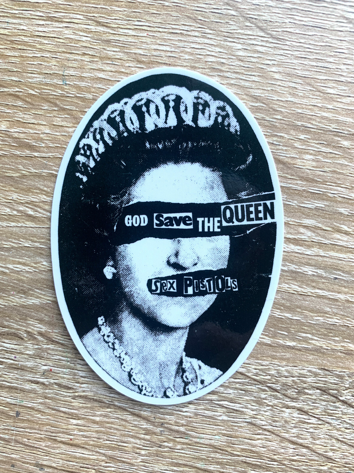 Sex Pistols God Save Queen 3.5 in Music Band Car Decal Sticker FREE SHIPPING