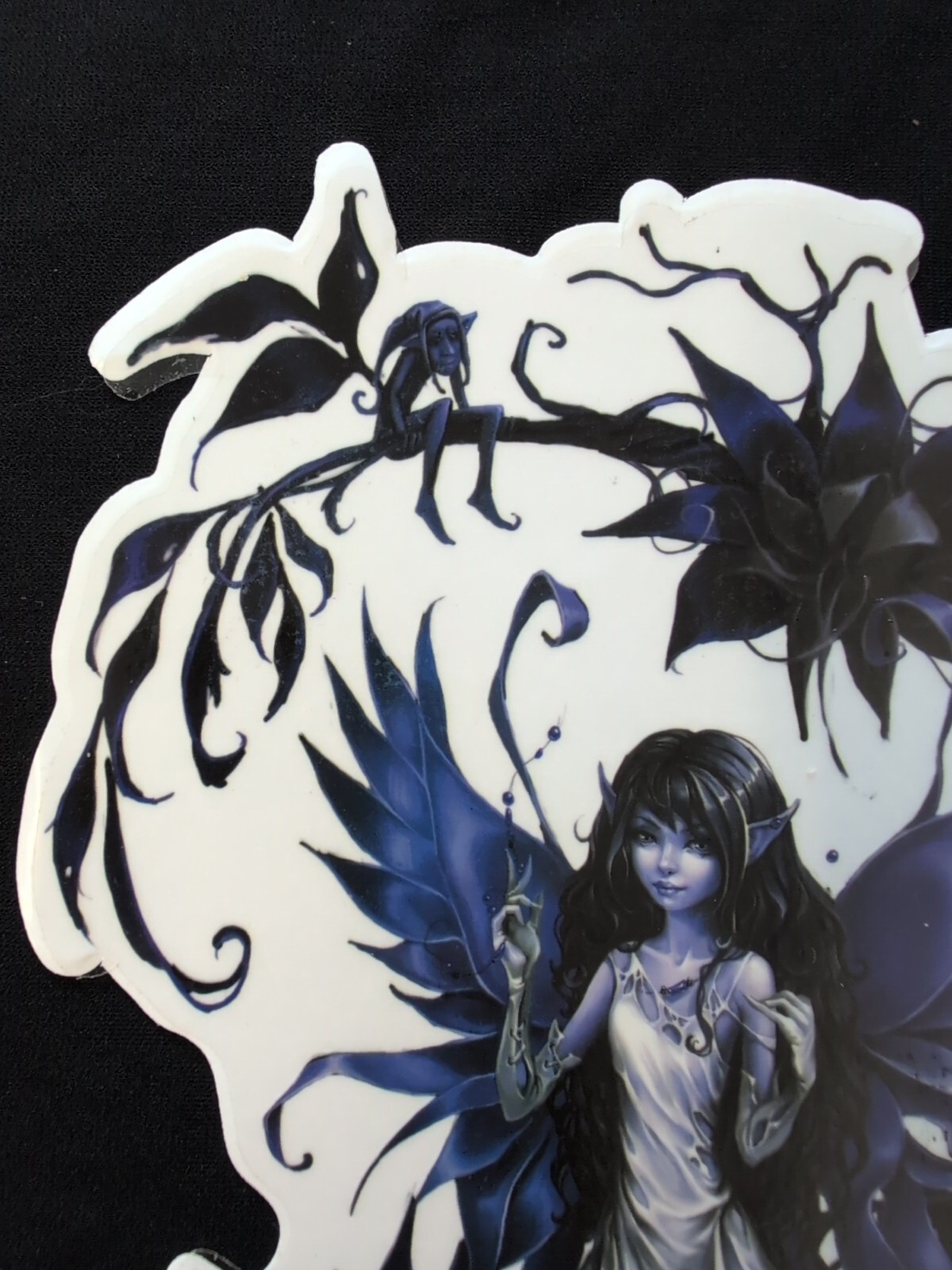 Purple Butterfly Fairy Extra Large Bumper Sticker Vinyl Decal 10”x 8”