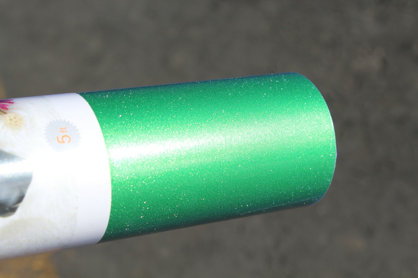 SNC Tuning 12"x60" 1ftx5ft Shimmer Sparkle Green Adhesive Sticker Roll