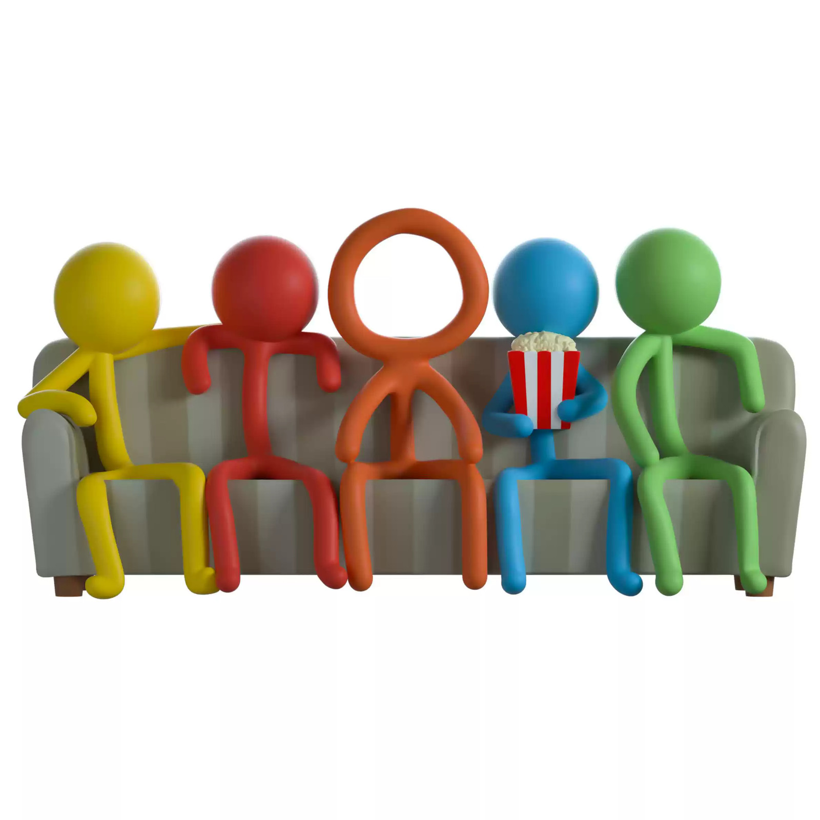 Youtooz Couch Alan Becker Vinyl Plastic H2.6inch Figure Model