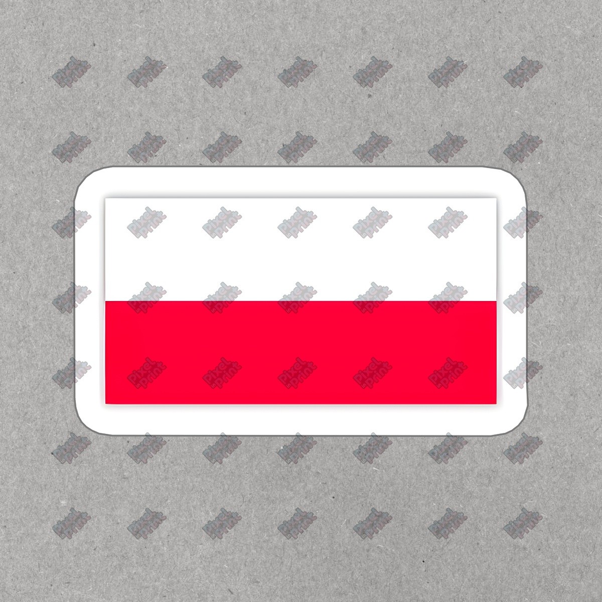 Poland Flag Vinyl Sticker Decal Perfect for Laptops, Water Bottles, #601688