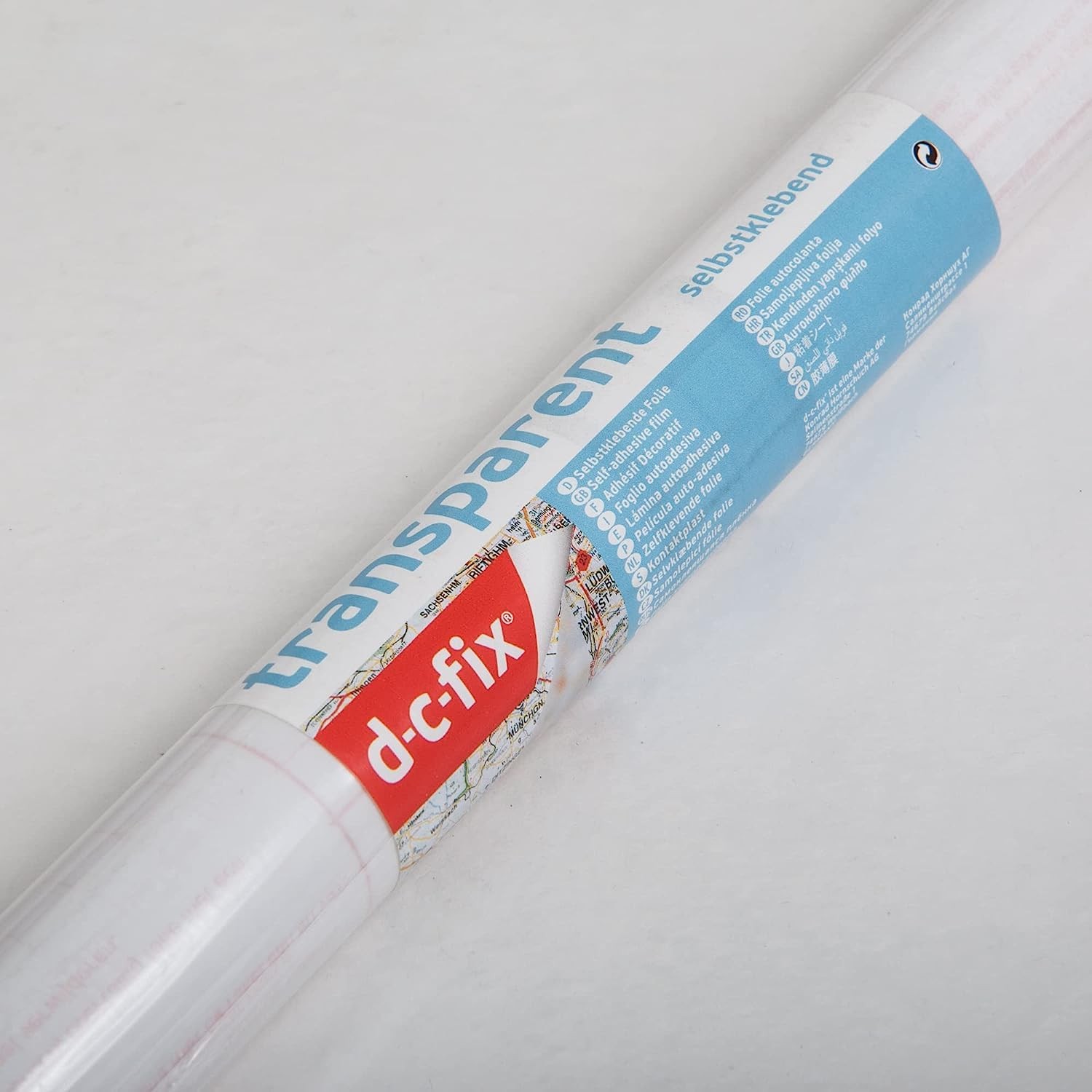 346-8093 Decorative -Adhesive Film, Glossy Transparent, 26" x 78" Roll