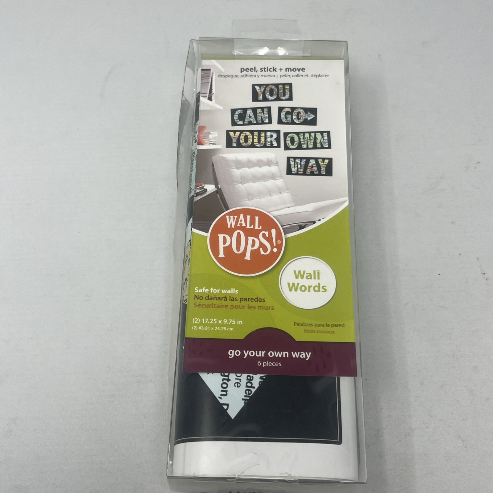 Wall Pops Wall Words Home Decor Brand New Fee Shipping