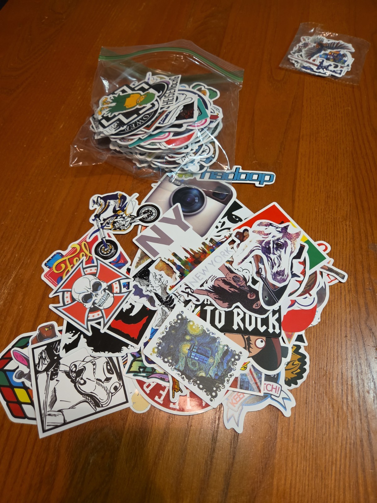Sticker Decal Lot Of 1,400+ Vinyl/Die-Cut Stickers – Mixed Lot