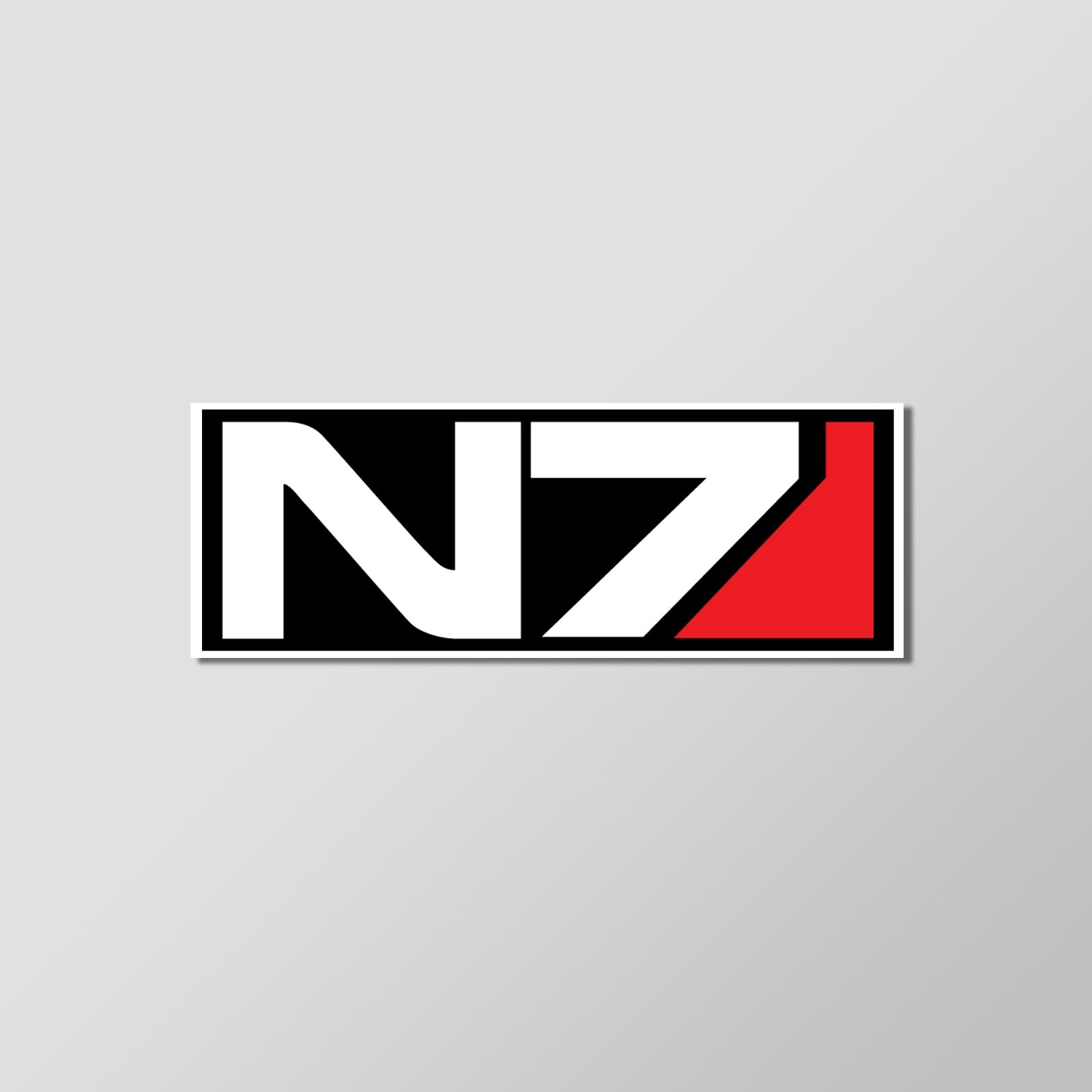 Mass Effect N7 Insignia System Alliance Video Games – Laminated Sticker 3" Width