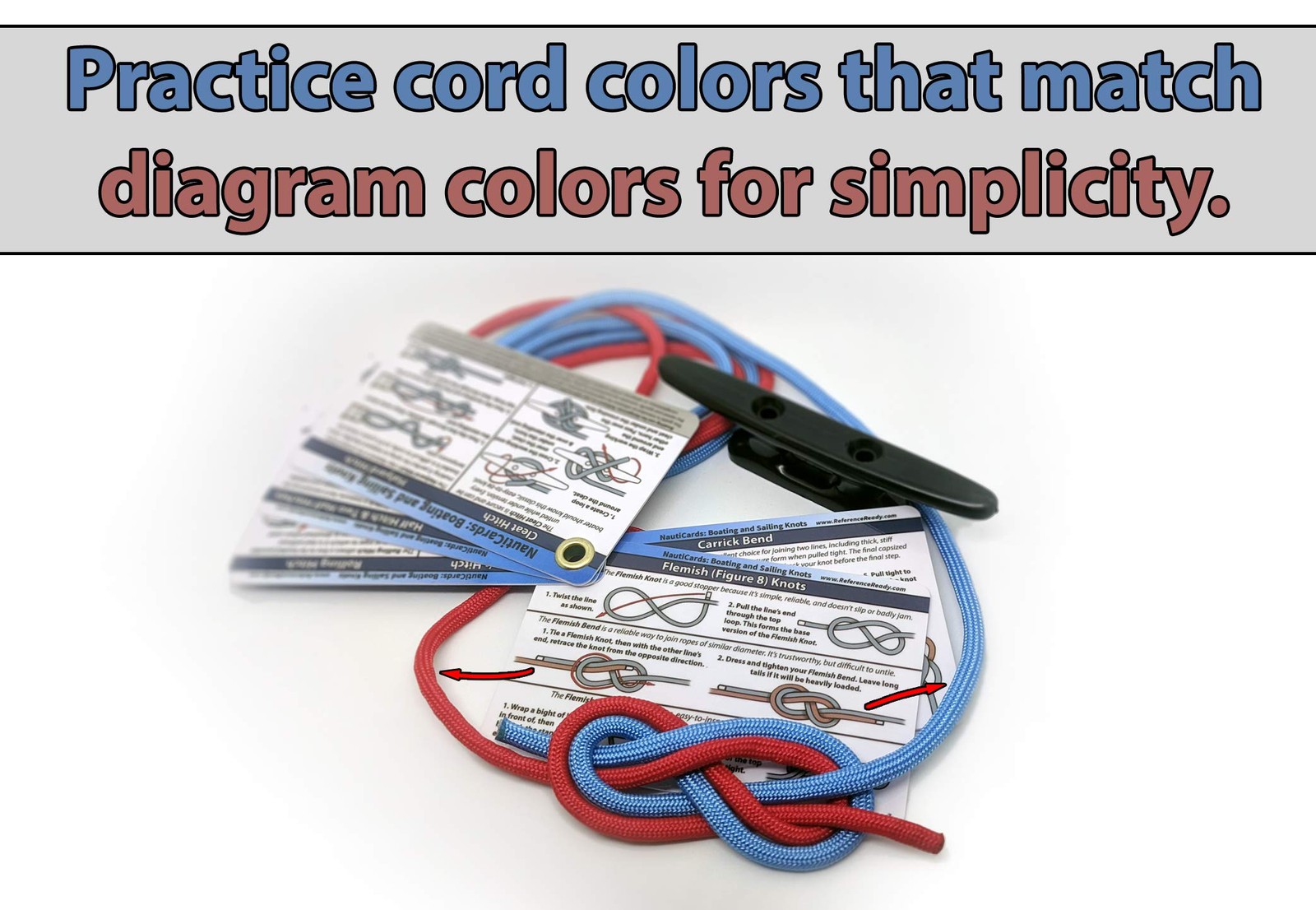 Nautical Knot Tying Kit for Boaters and Sailors