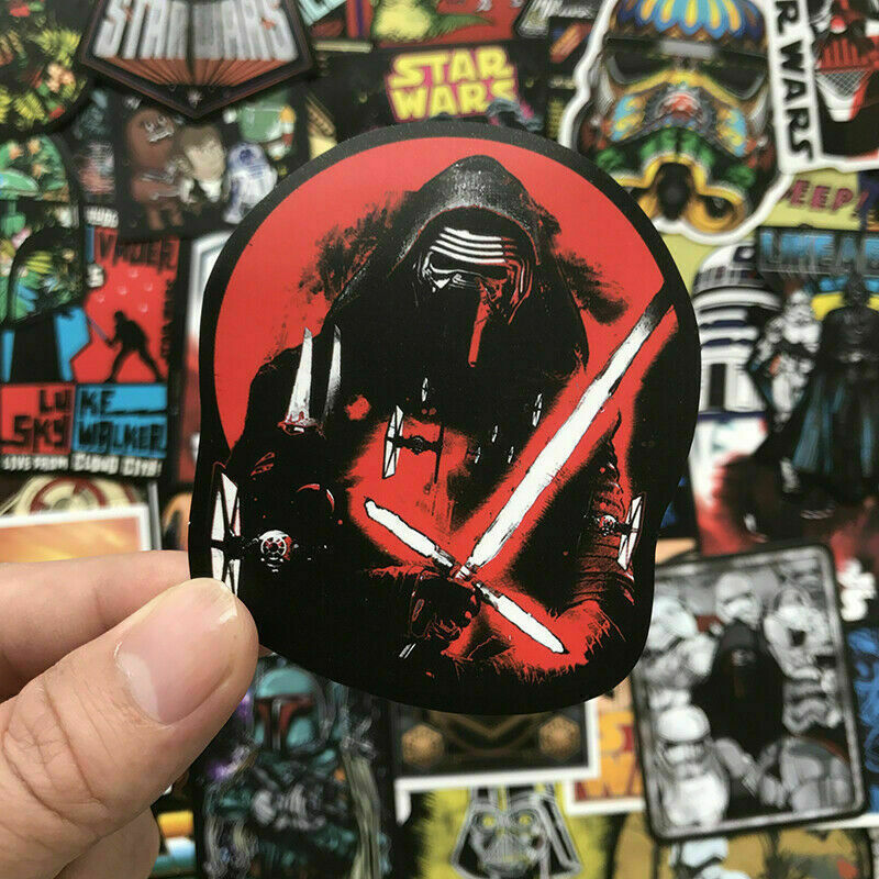 100Pcs Star Wars Vinyl Stickers Pack Bomb Car Laptop Skateboard Luggage Decals