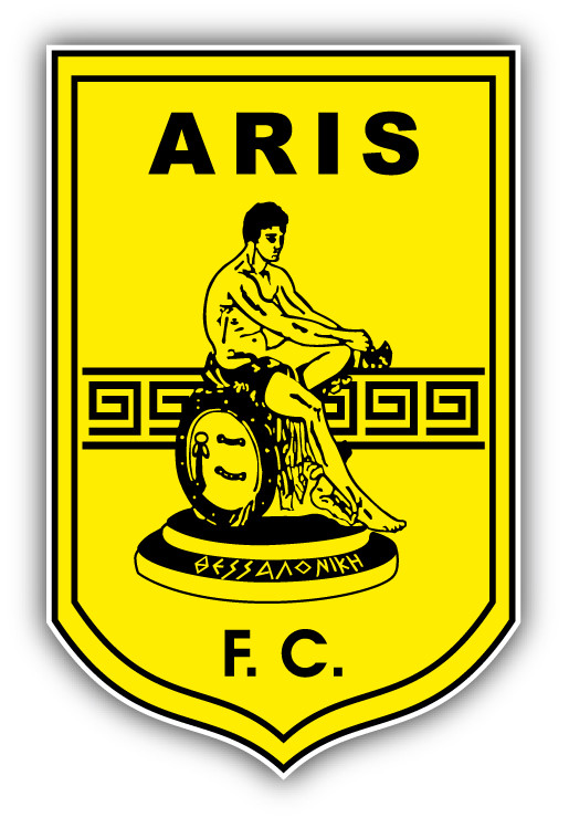 Aris F.C. Greece Soccer Car Bumper Sticker Decal 3" x 5"