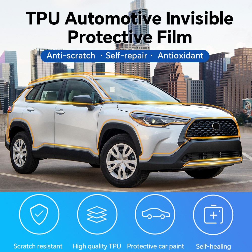 2022-2024 Toyota Corolla Cross LE XLE Full Car PPF Precut Paint Protection Film