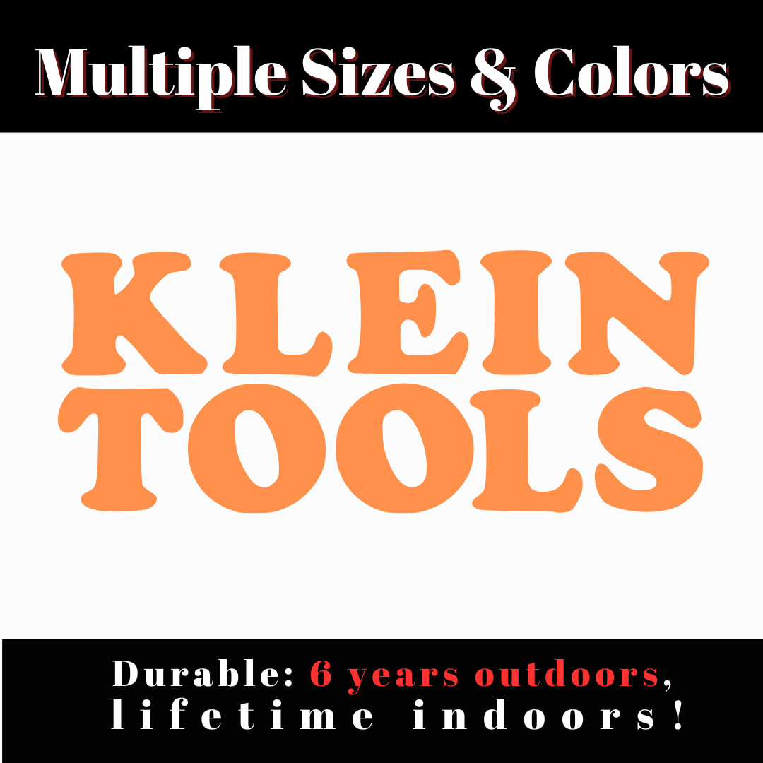 Klein Tools Decal Sticker – journeymen, Electricians, Linemen, HVAC, Multi size