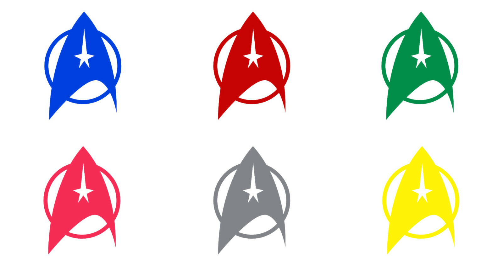 Vinyl Decal Truck Car Sticker Laptop – Star Trek Next Generation Badge