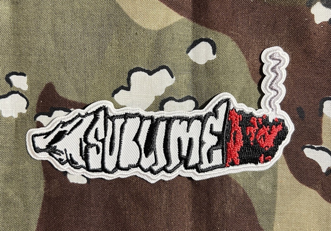 Sublime Joint Weed Embroidered Patch S014P