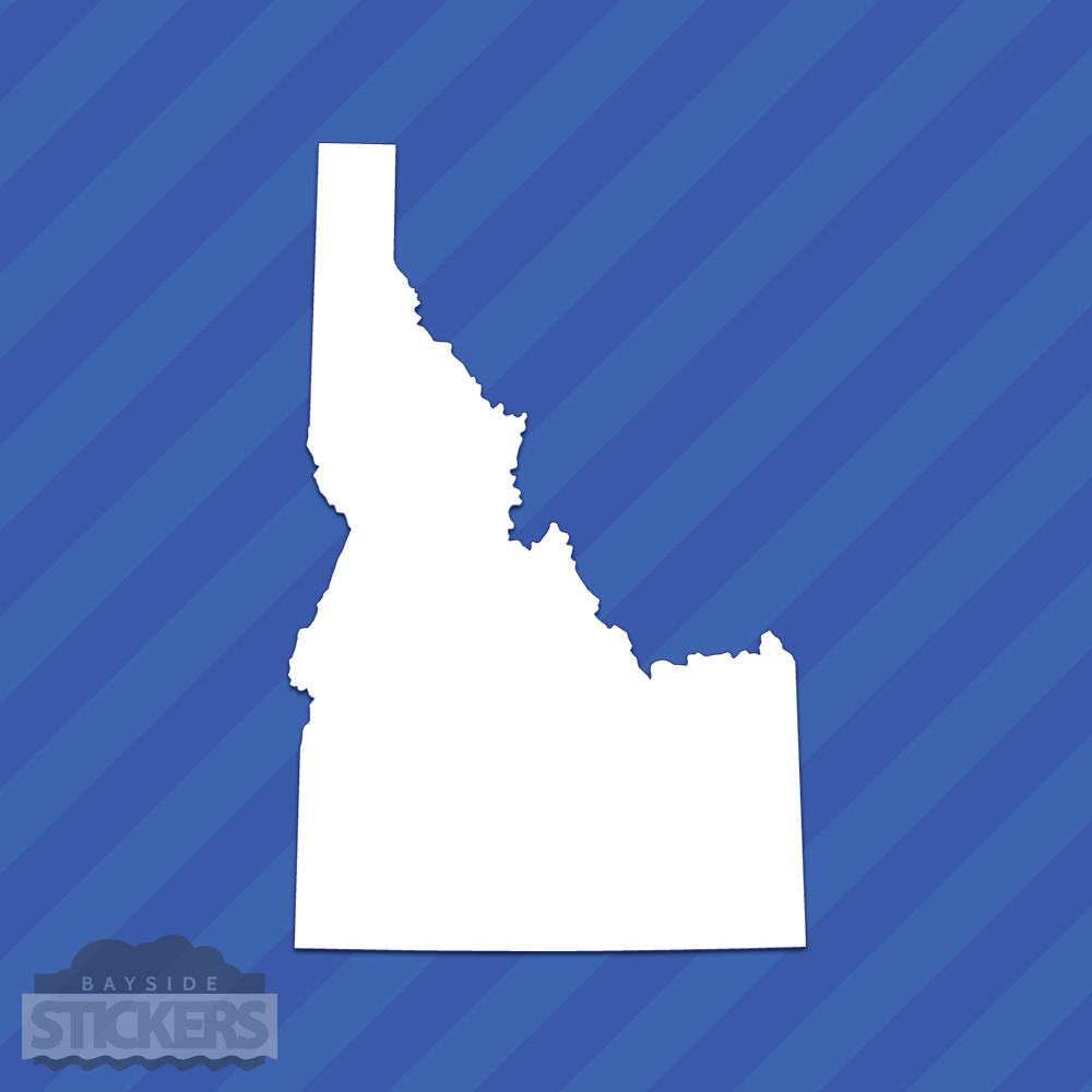 Idaho ID State Outline Vinyl Decal Sticker