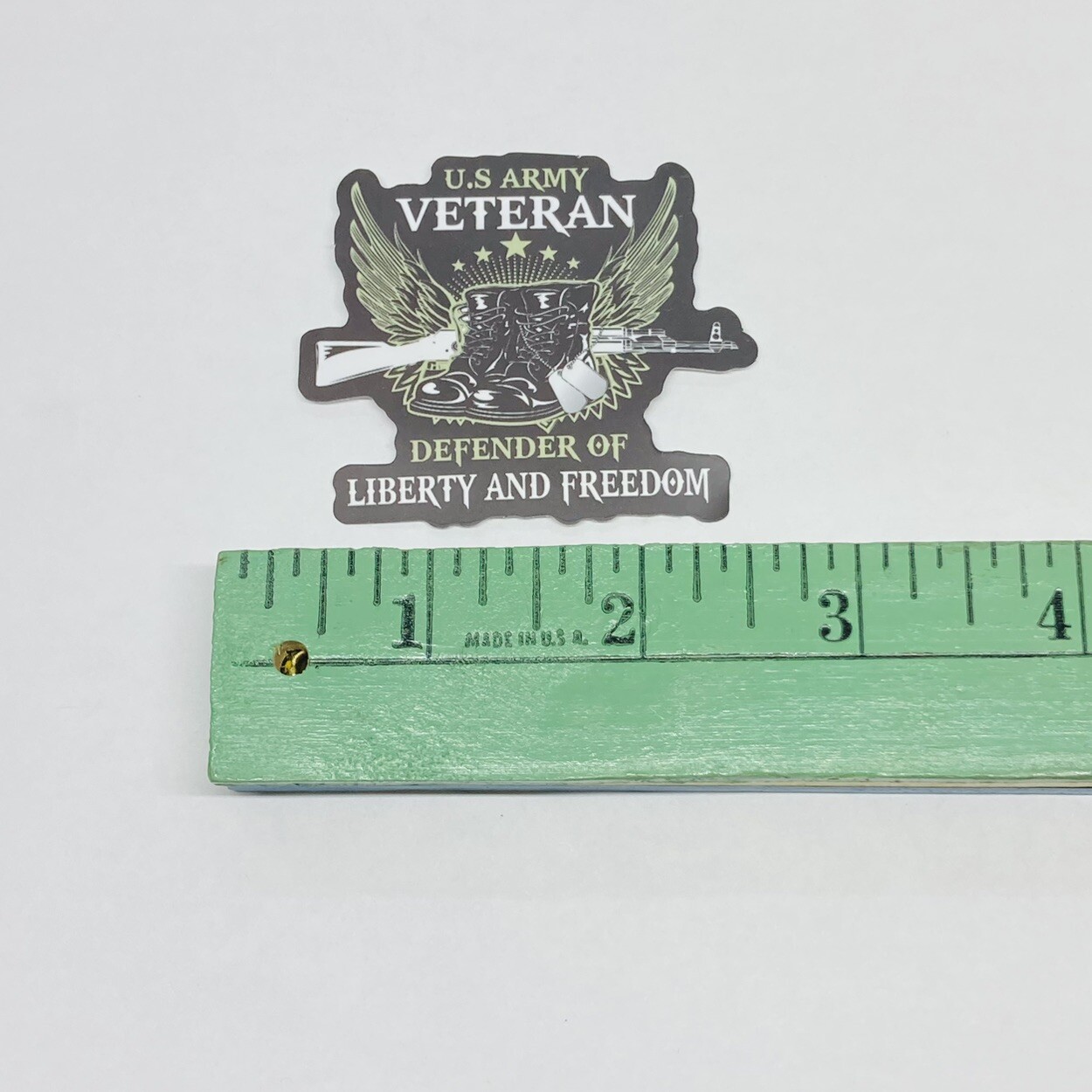 “Defender Of Liberty And Freedom” Sticker Military Veteran USA Souvenir Tc6
