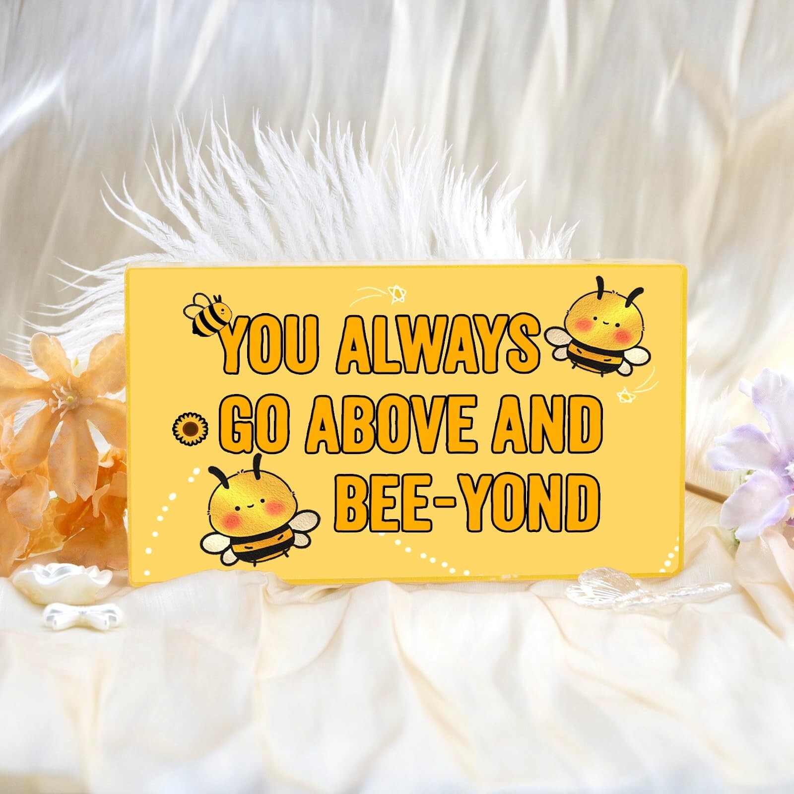 Bee Gifts for Girl Women Bee Themed Decor Bee Gifts for Bee Lovers Acrylic De…