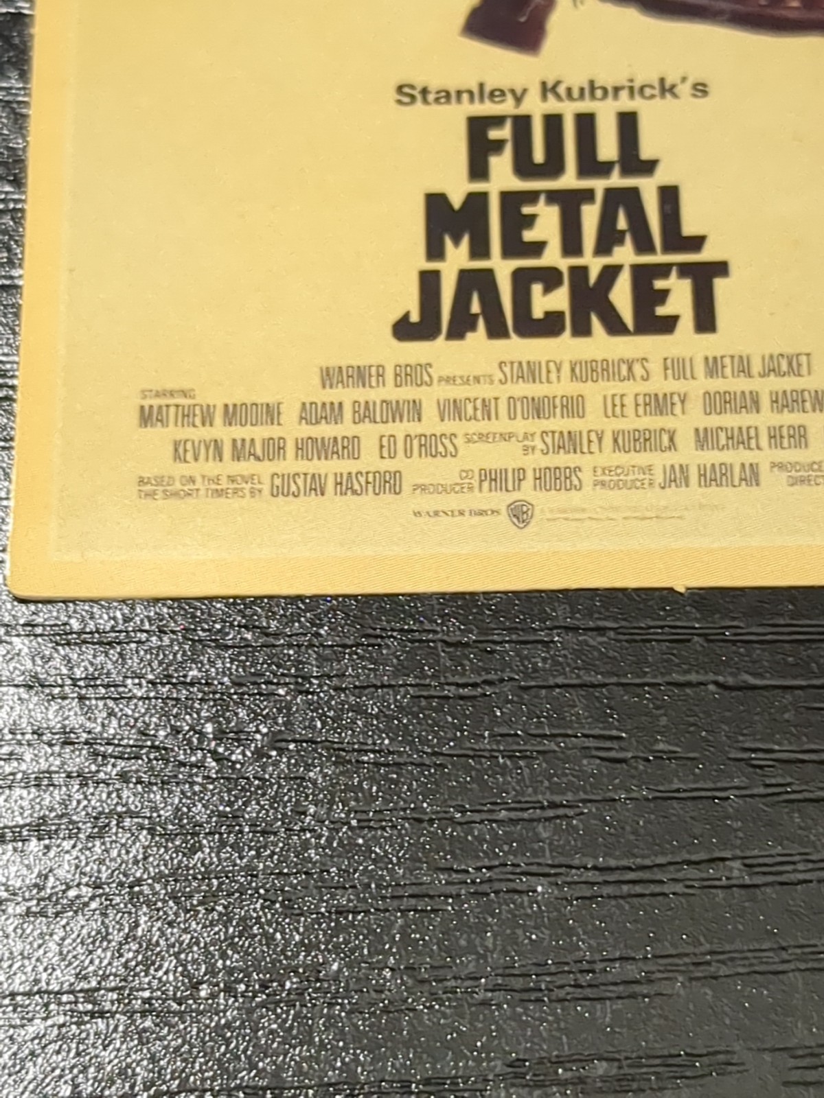 Sticker Full Metal Jacket 1987 Stanley Kubrick RARE Poster Artwork Philip Castle