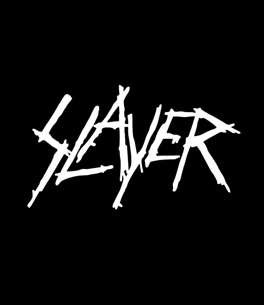 SLAYER Custom Made Die Cut Vinyl Decal Sticker Thrash Metal 6×3.5 Inch!