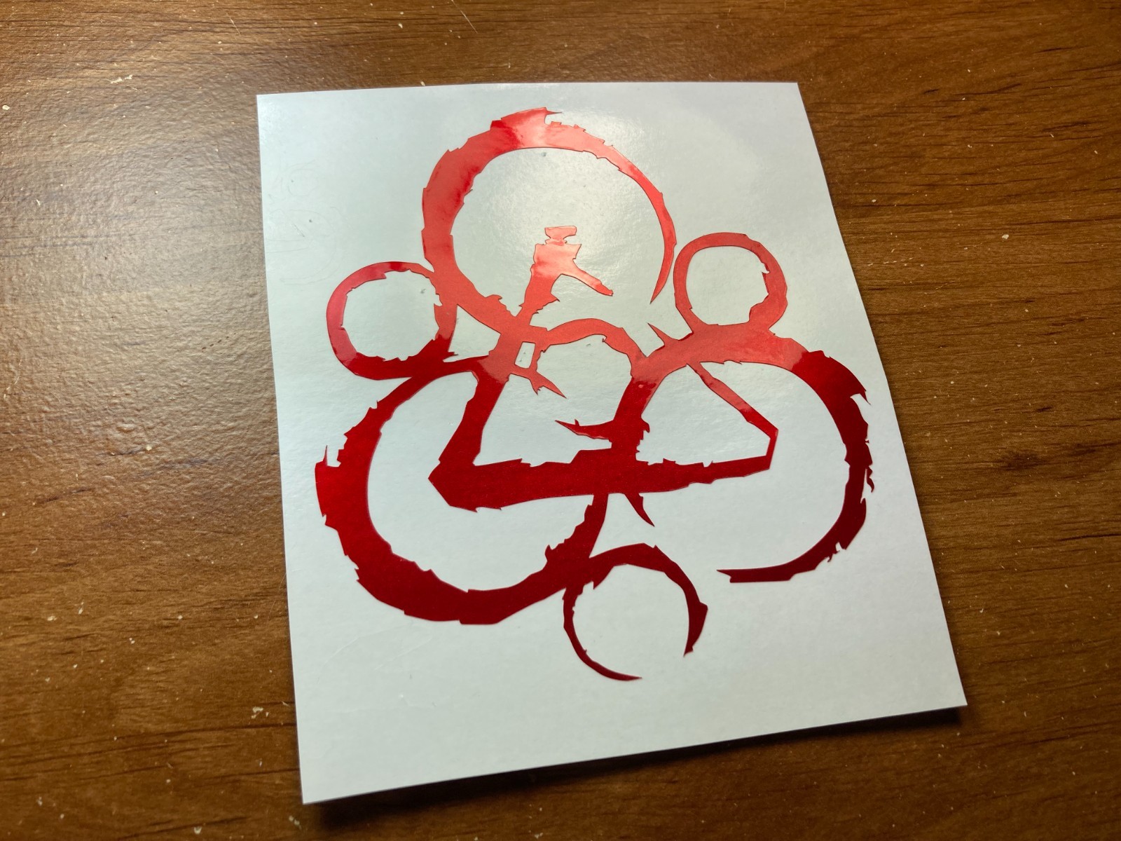 Coheed And Cambria Red Satin Vinyl Car Laptop Decal SET | 3 Stickers
