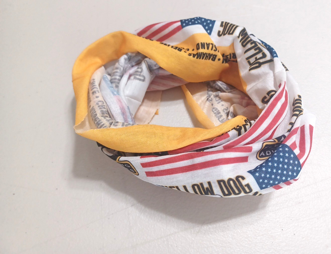 Yellow Dog Fly Fishing Adventures Neck Scarf Mask Lightweight Stretch Outdoor