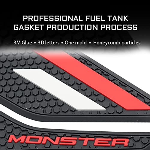 MONSTER 937 monster 950 Motorcycle Sticker Decal Kit Fuel Tank Pad Protector