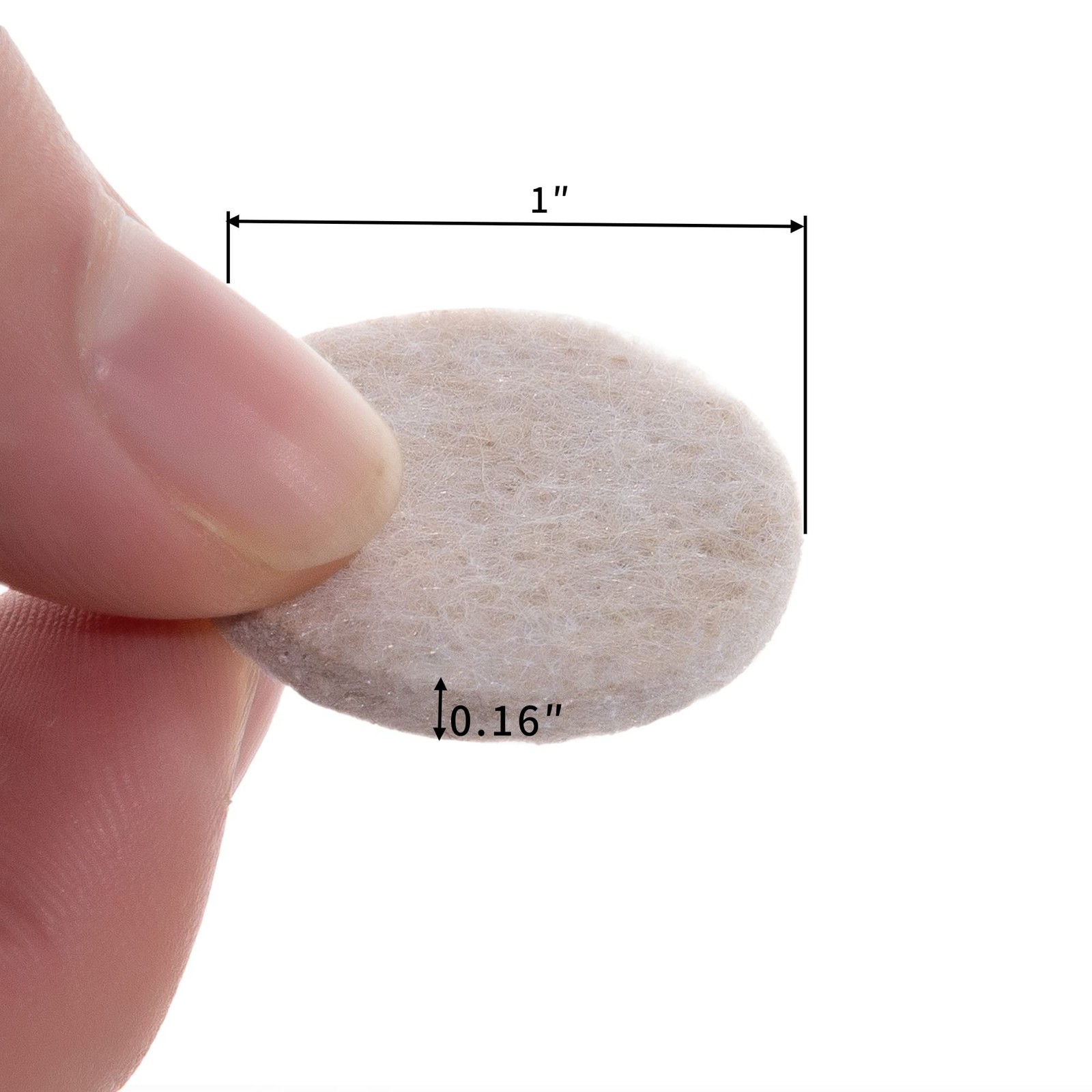 Furniture Pads for Hardwood Floors – 48 PCS Premium Felt Pads Floor Protector…