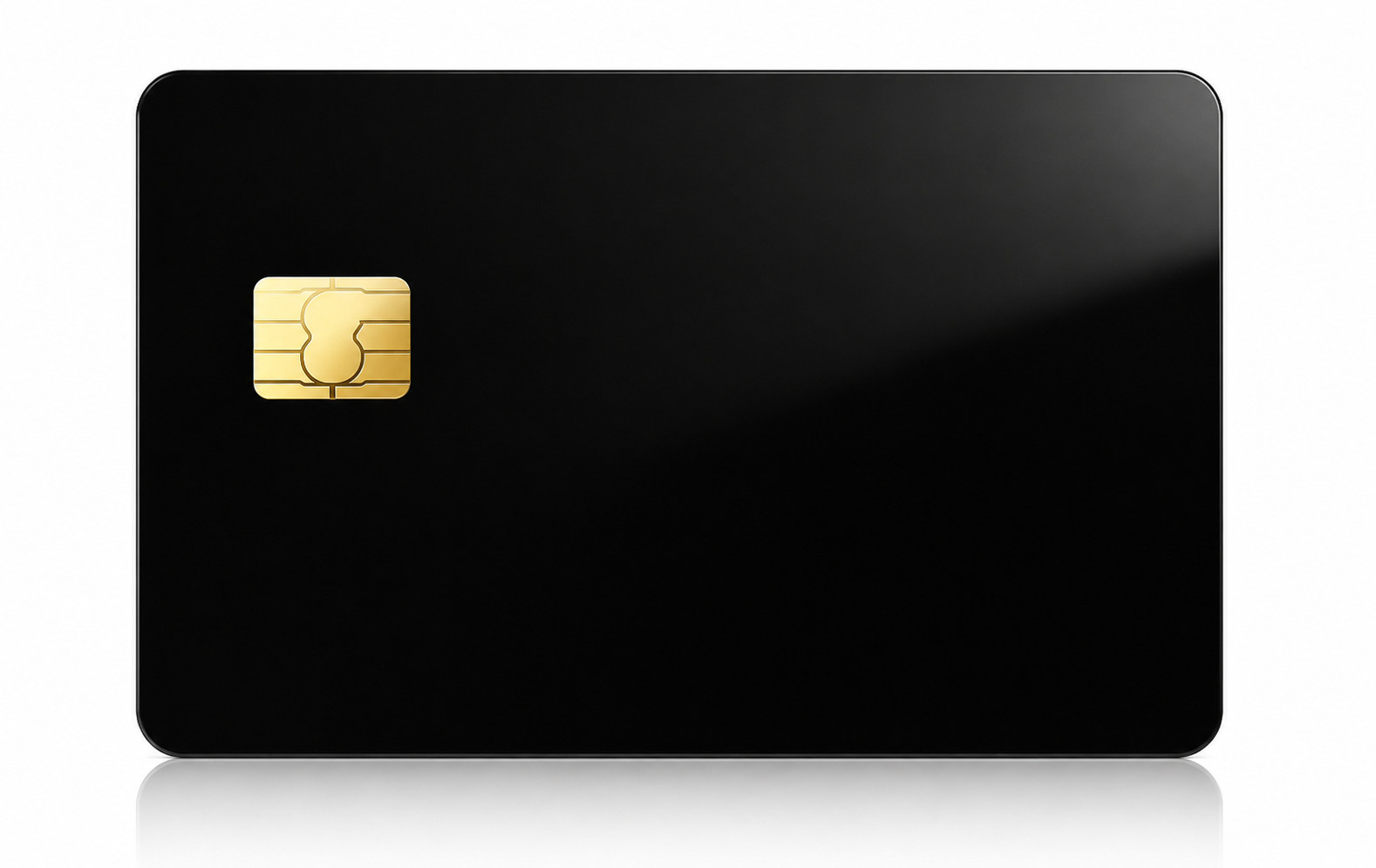 Black Debit CRD Credit Card Skin Decal Set Minimalist Stealth Cover