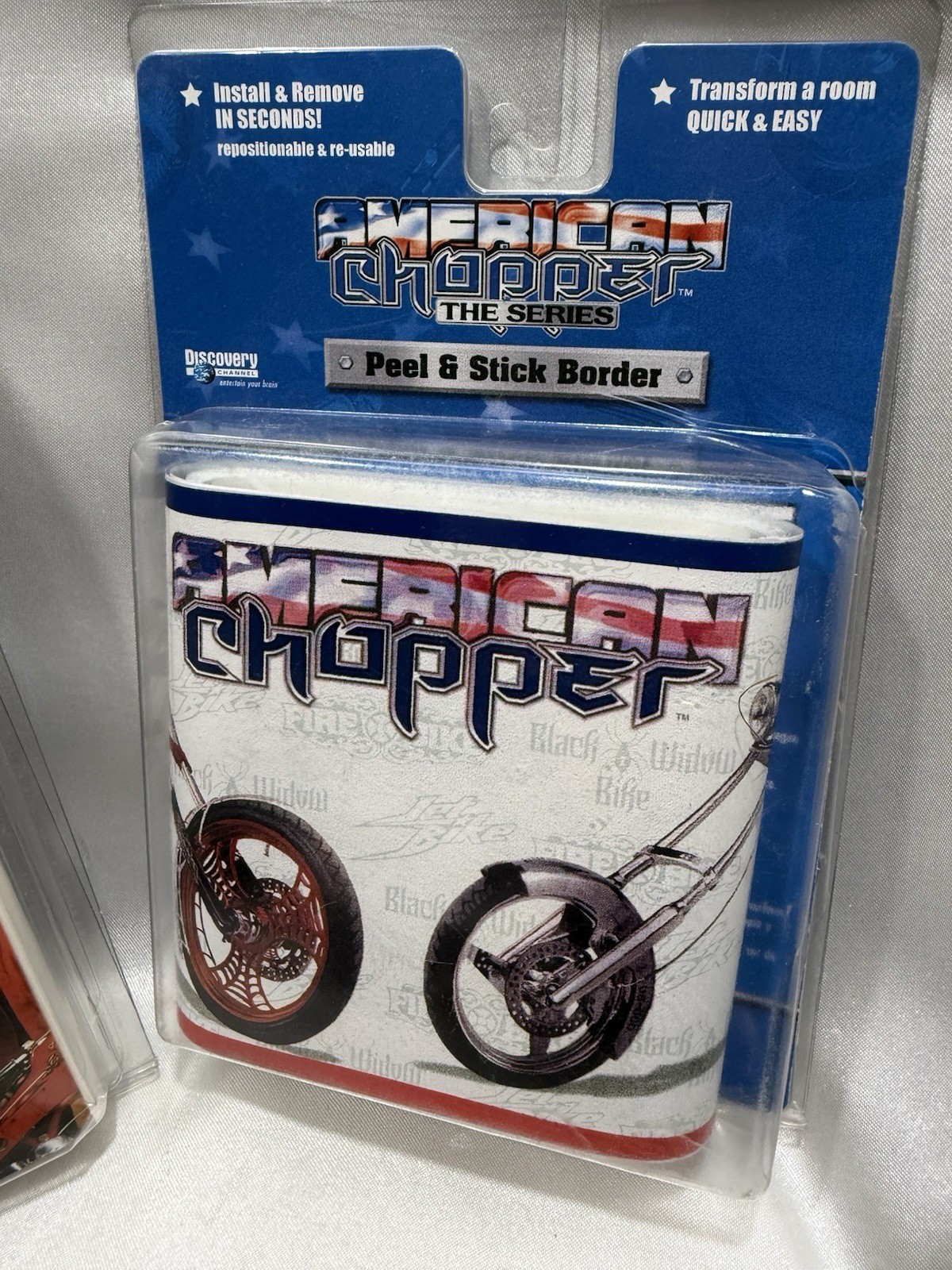 (6 PACK) American Chopper 2-Peel & Stick Wall Decor Accents AND 4-Borders
